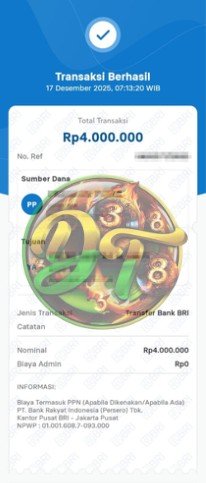 Bukti Pembayaran JP Darutoto 5